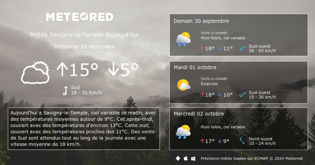 meteo tour salvagny