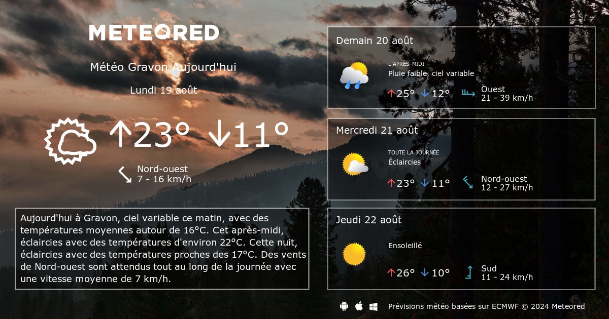 Mohoo : La Station Météo Gravon - My Station Meteo